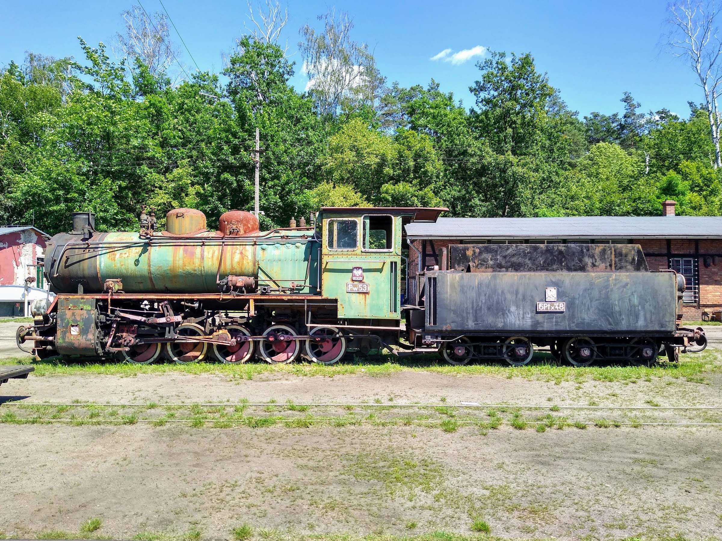 Rudy narrow-gauge railway